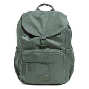 Vera Bradley Ripstop Campus Daytripper Backpack, Olive Leaf NWT